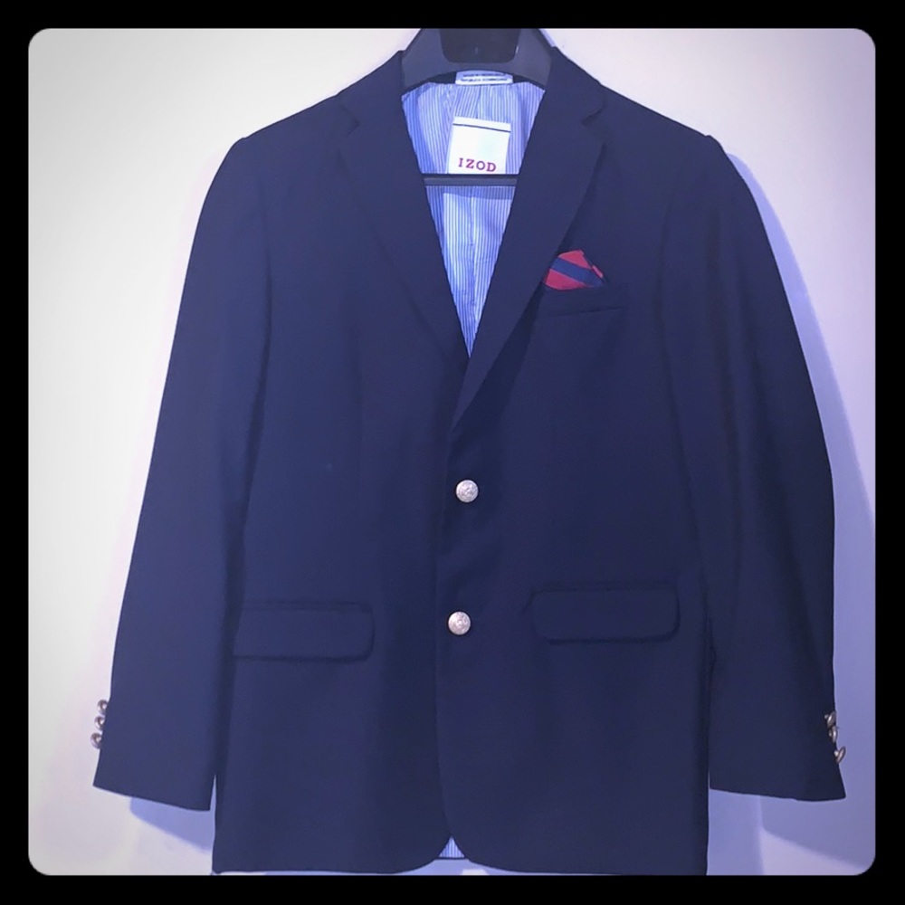 Boys Navy Dress Jacket